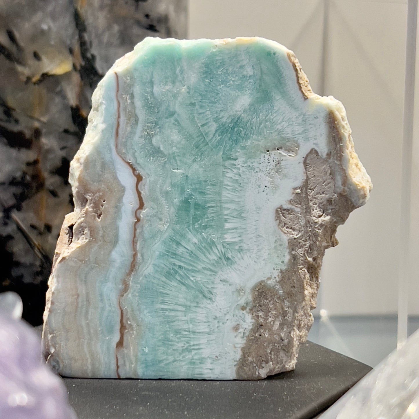 Caribbean Calcite Freeform Slice