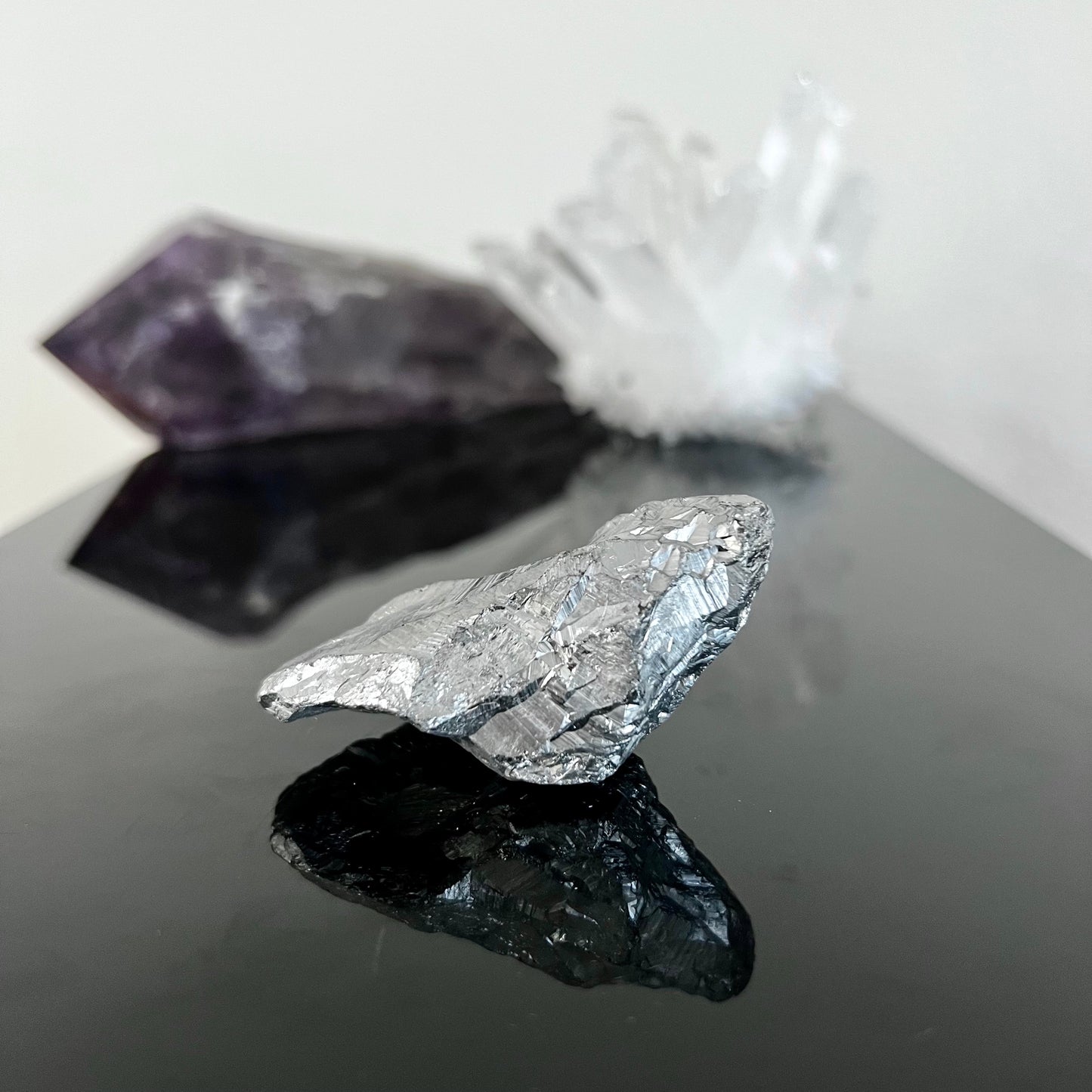 Silver Aura Quartz