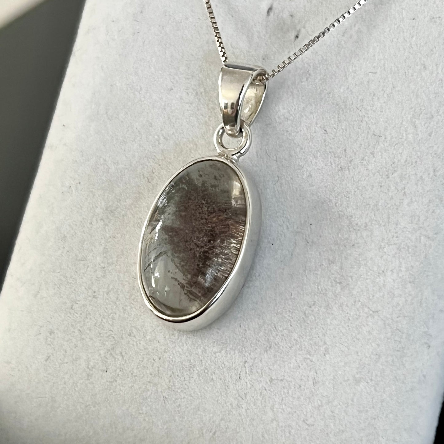 Shaman Quartz Sterling Silver Necklace