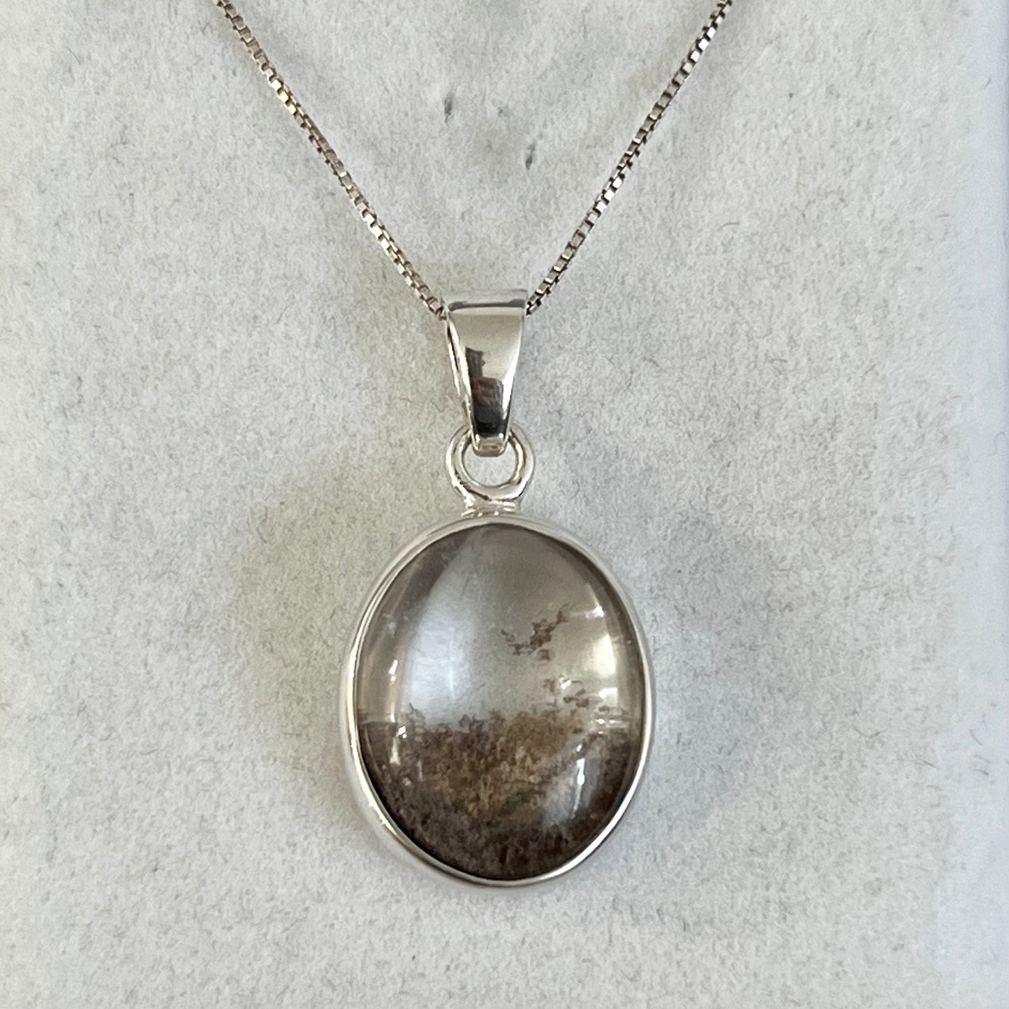 Shaman Quartz Sterling Silver Necklace