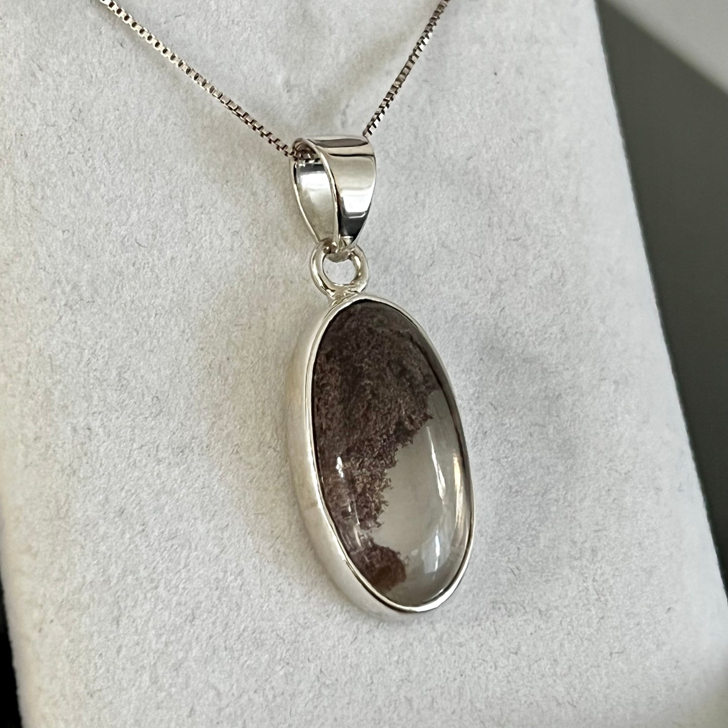 Shaman Quartz Sterling Silver Necklace