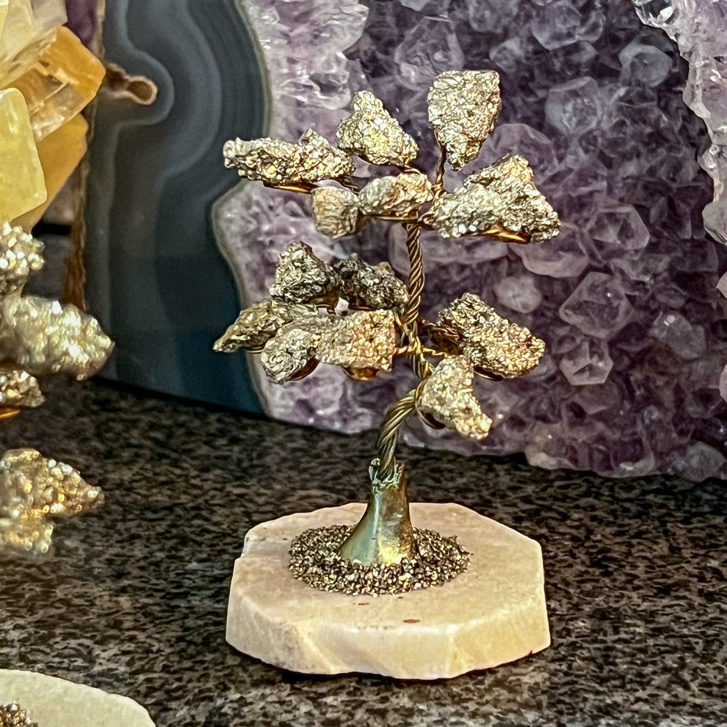 Pyrite Gem Tree