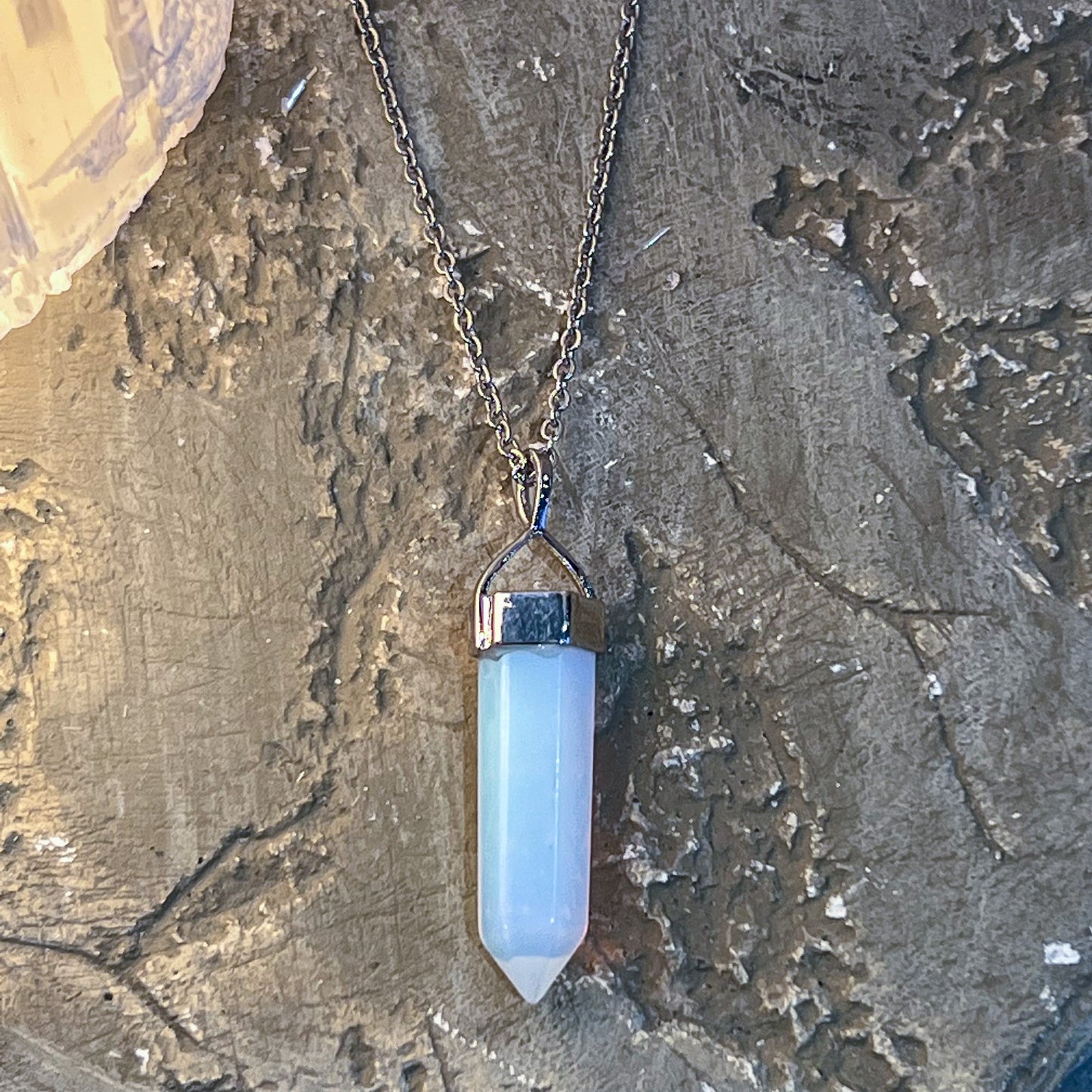 Opalite Point Necklace