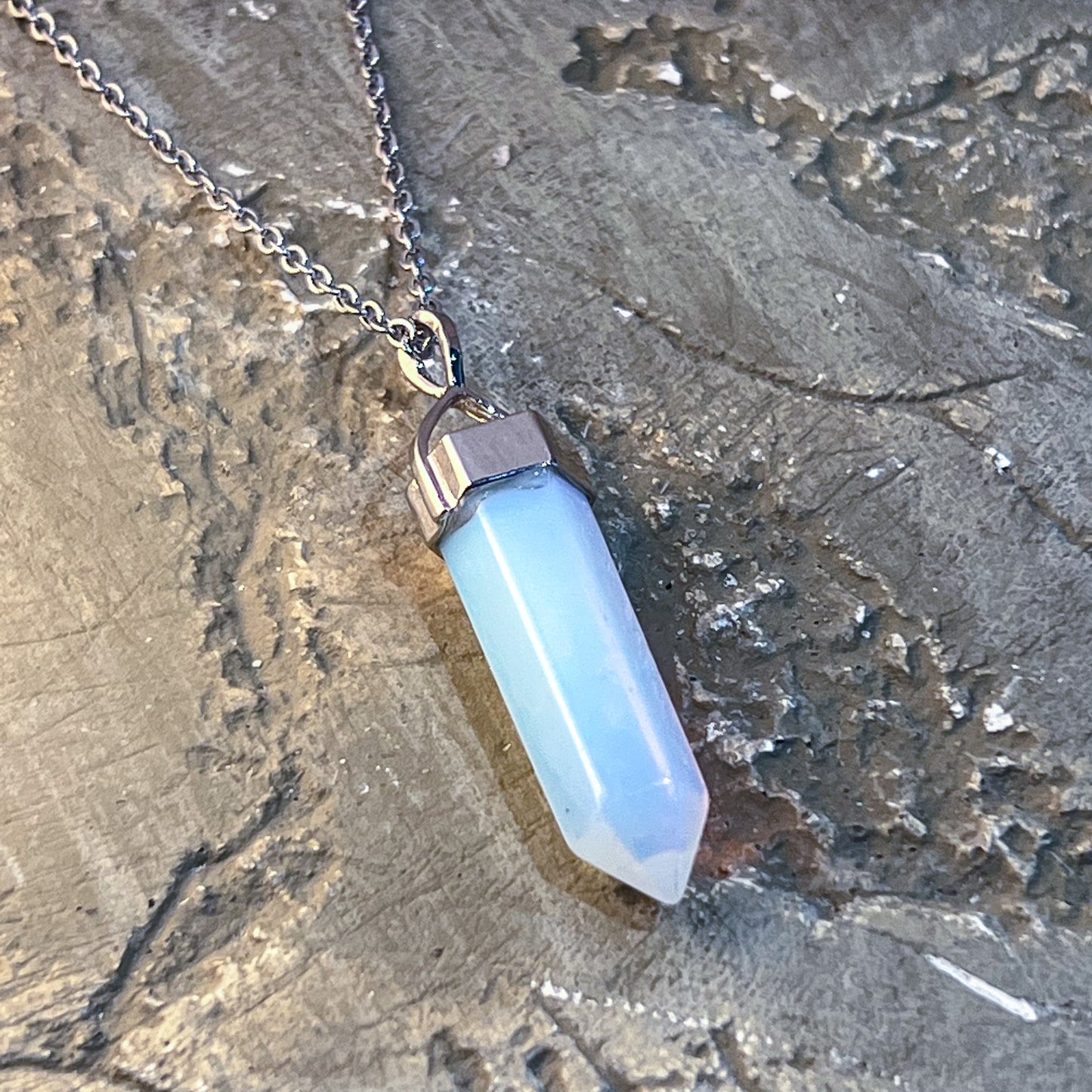 Opalite Point Necklace