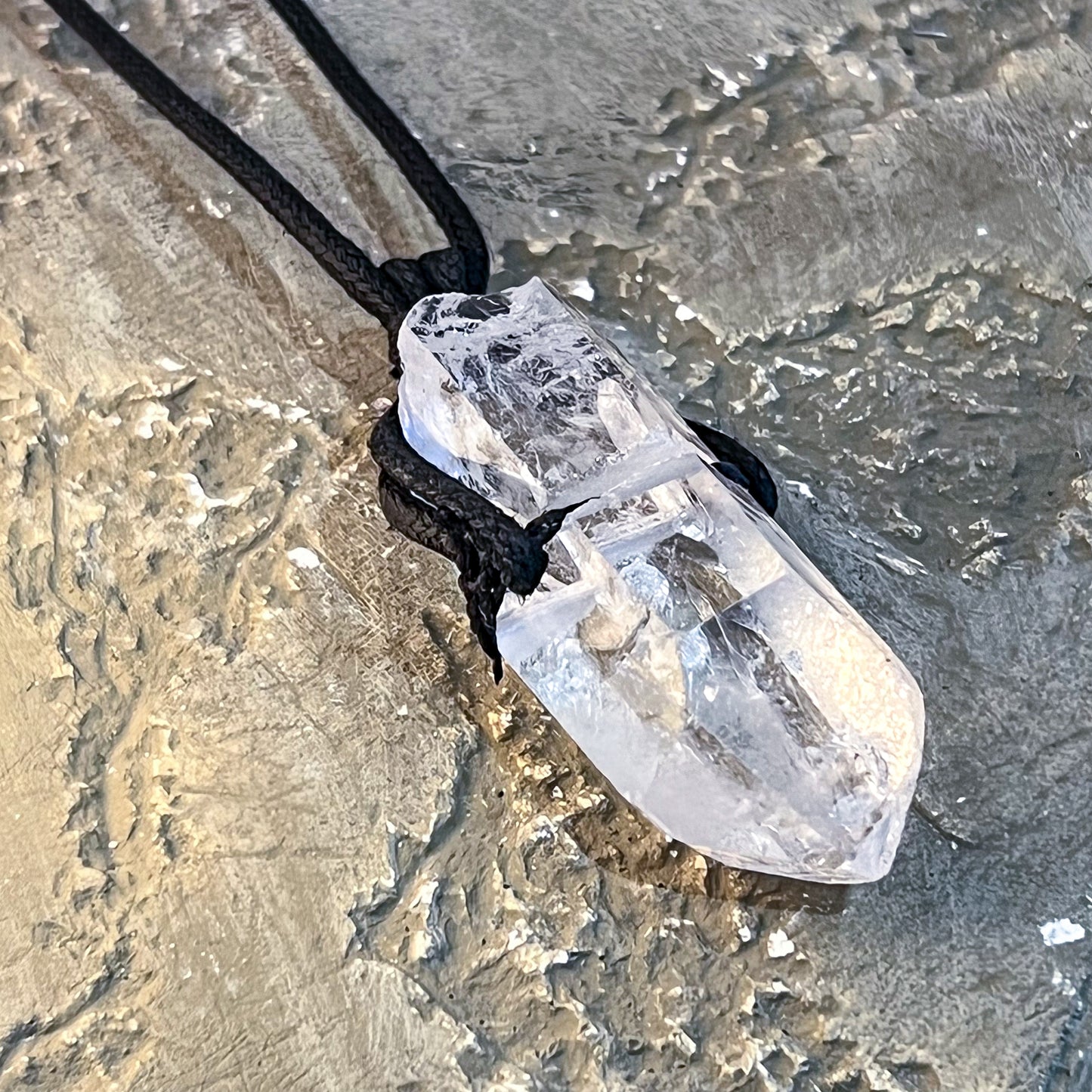 Quartz Raw Point Necklace
