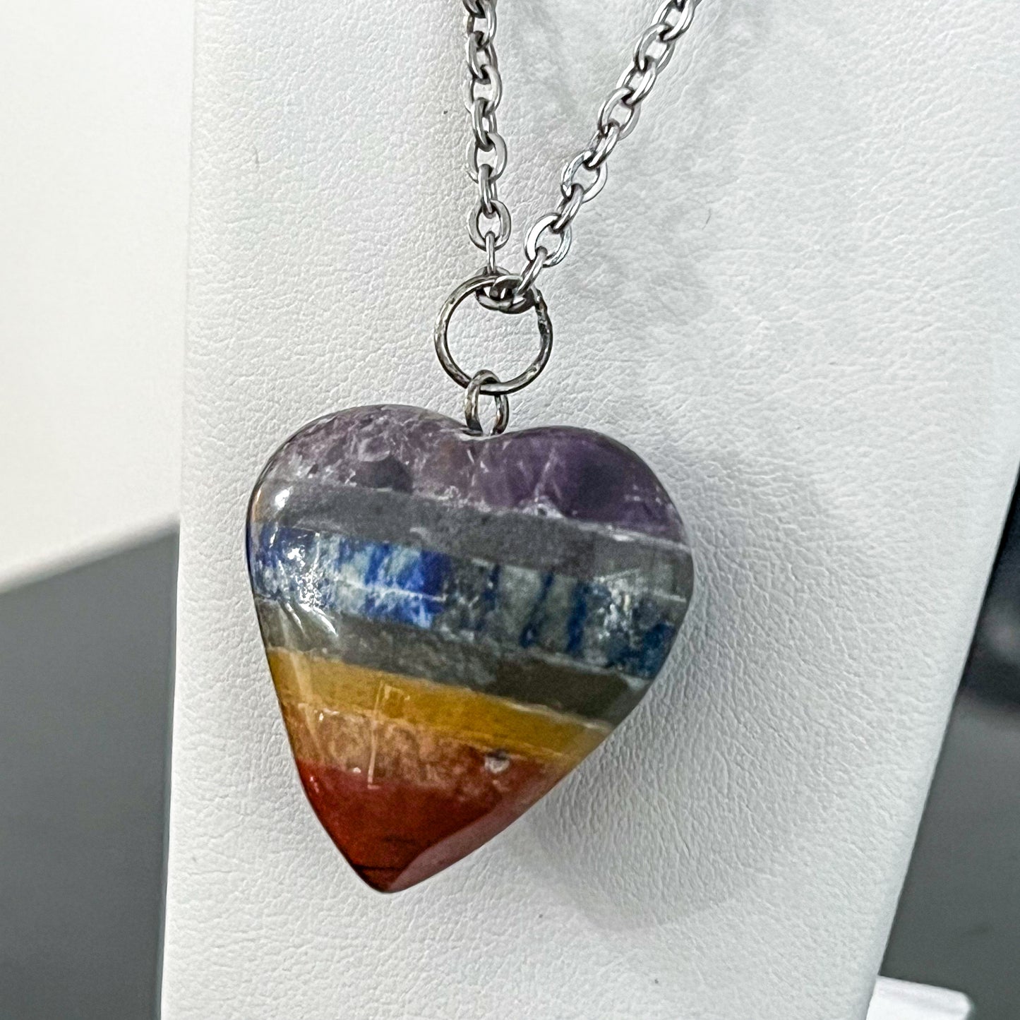 Chakra Heart Necklace