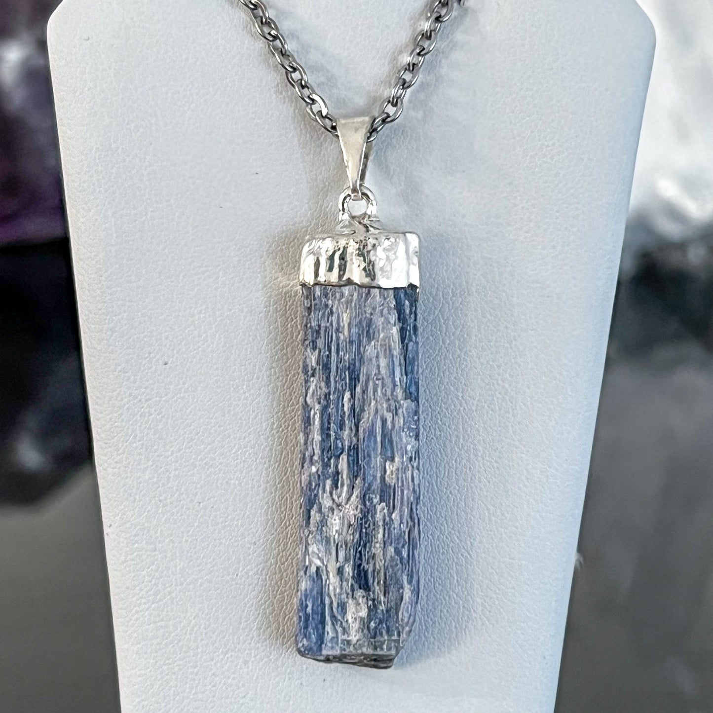 Blue Kyanite Necklace