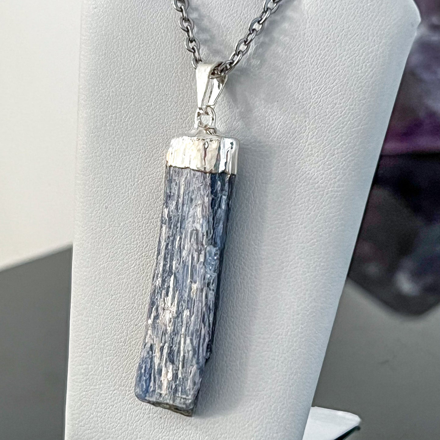 Blue Kyanite Necklace