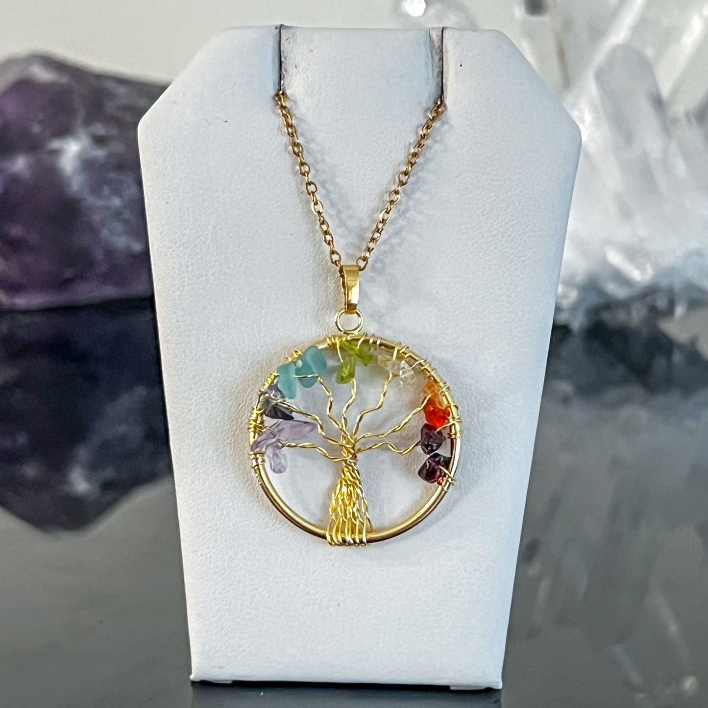 Chakra Tree of Life Necklace