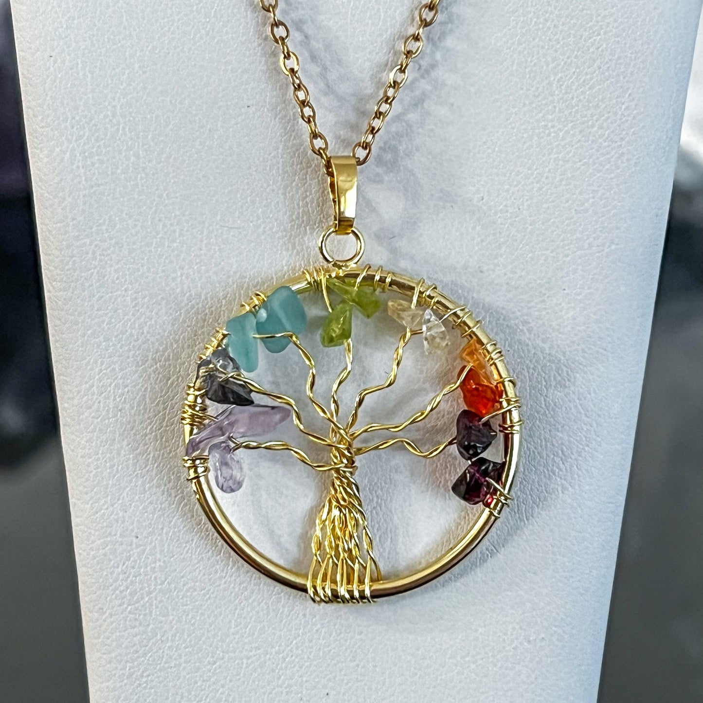 Chakra Tree of Life Necklace