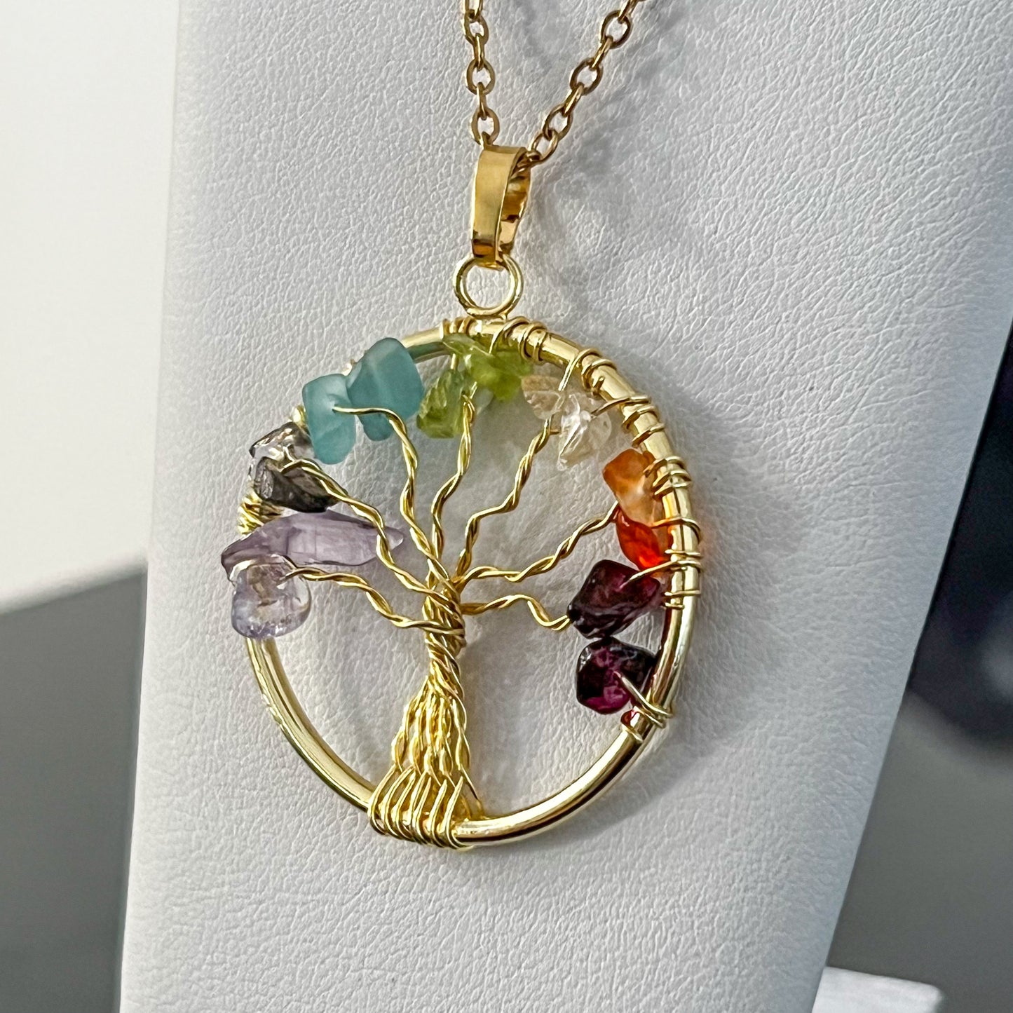 Chakra Tree of Life Necklace