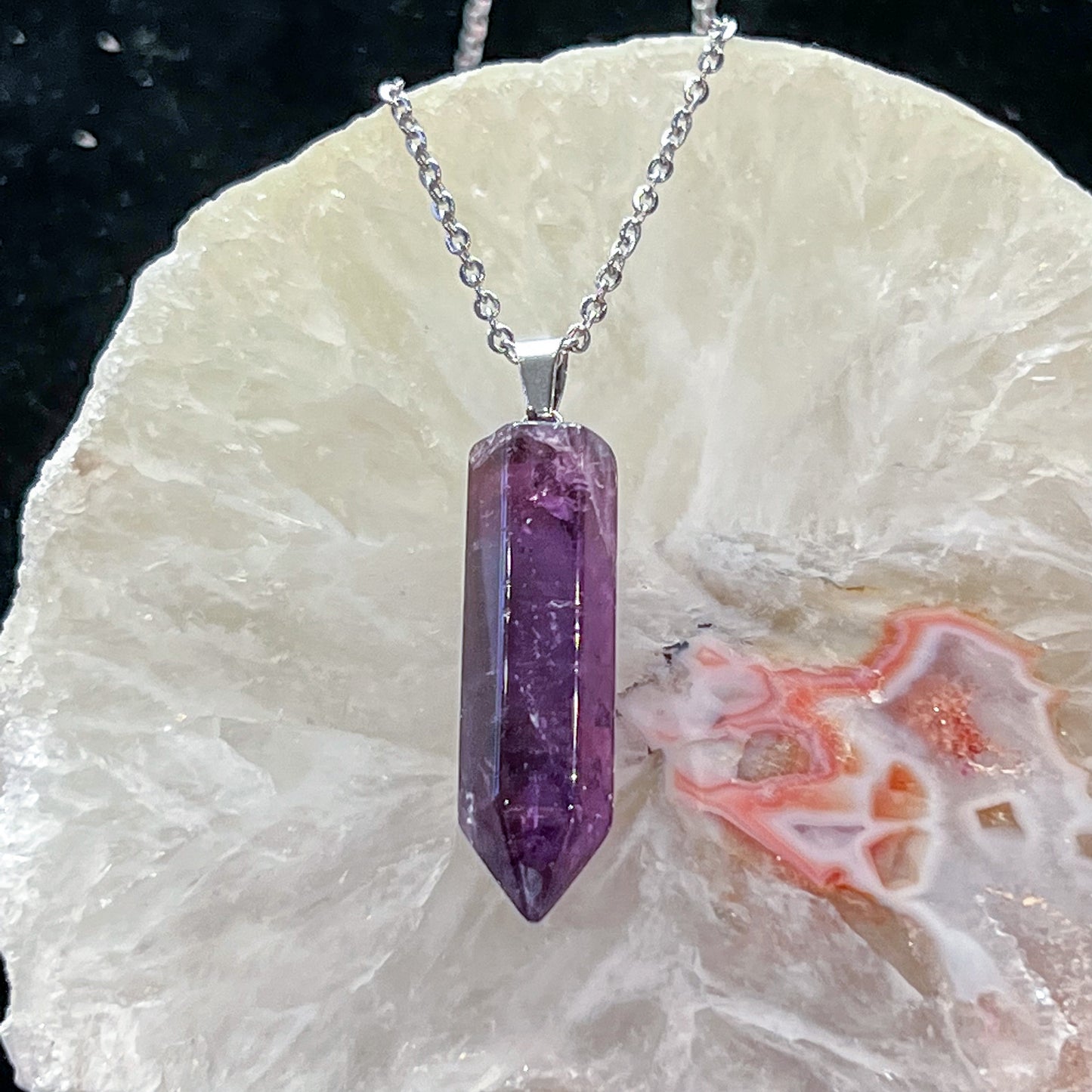 Amethyst Point Necklace