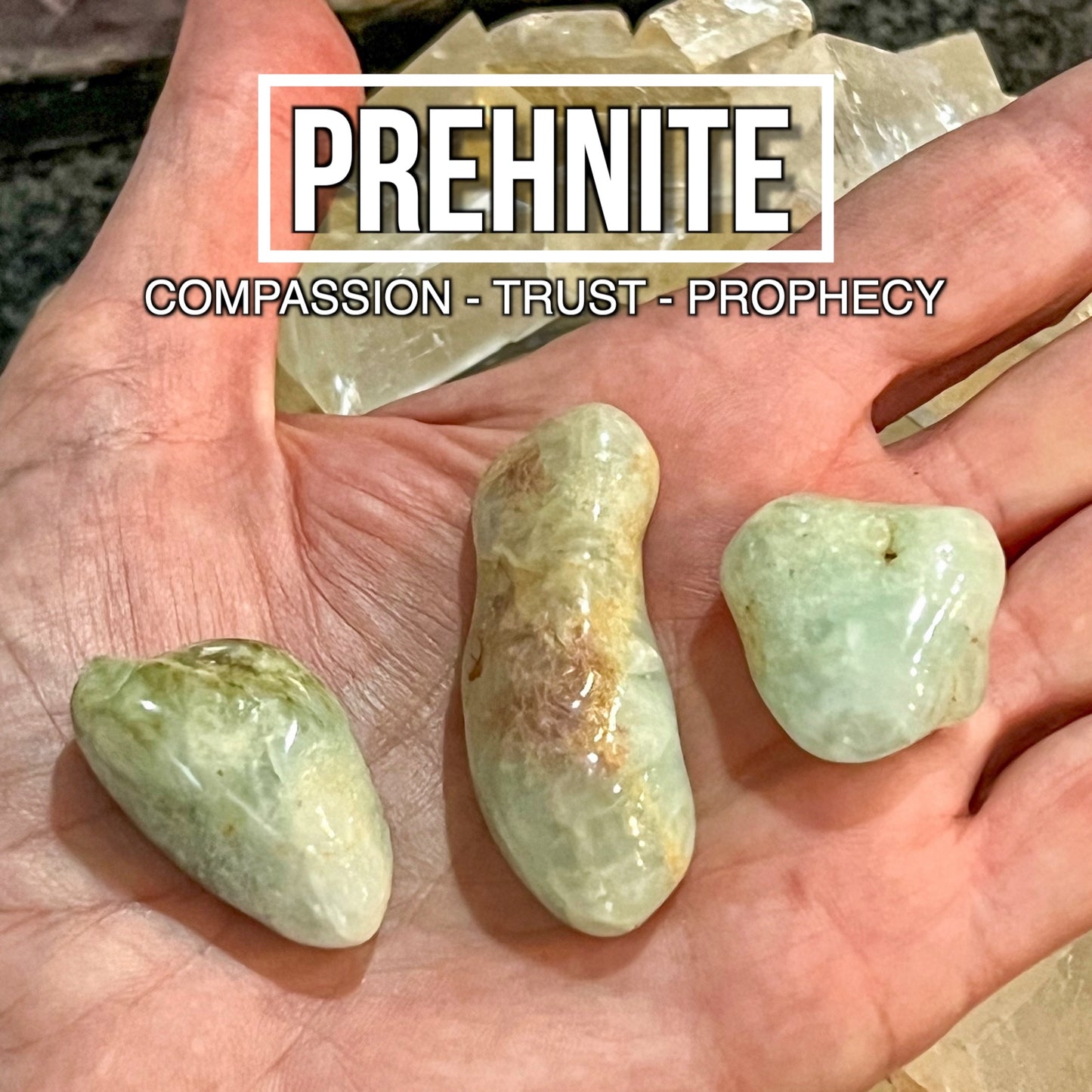 Prehnite (Pack of 3)