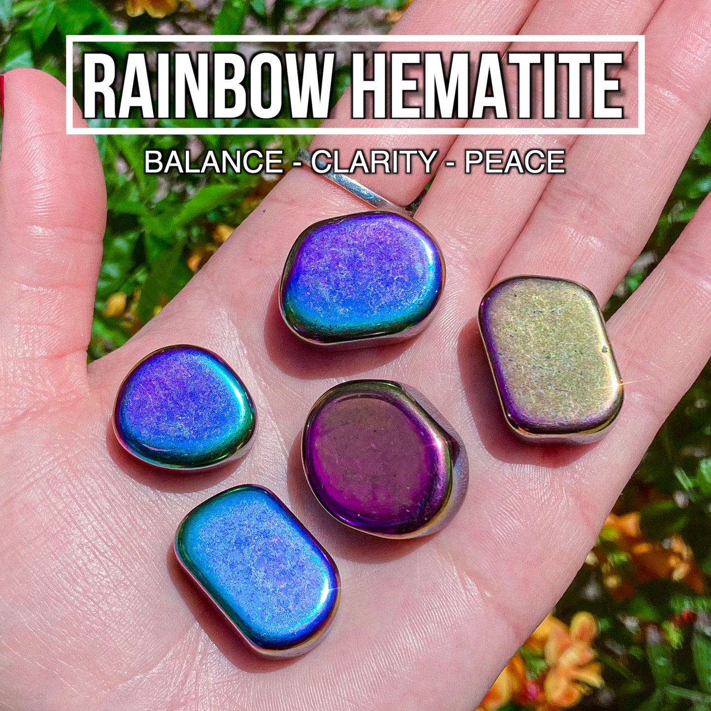 Rainbow Hematite (Pack of 5)