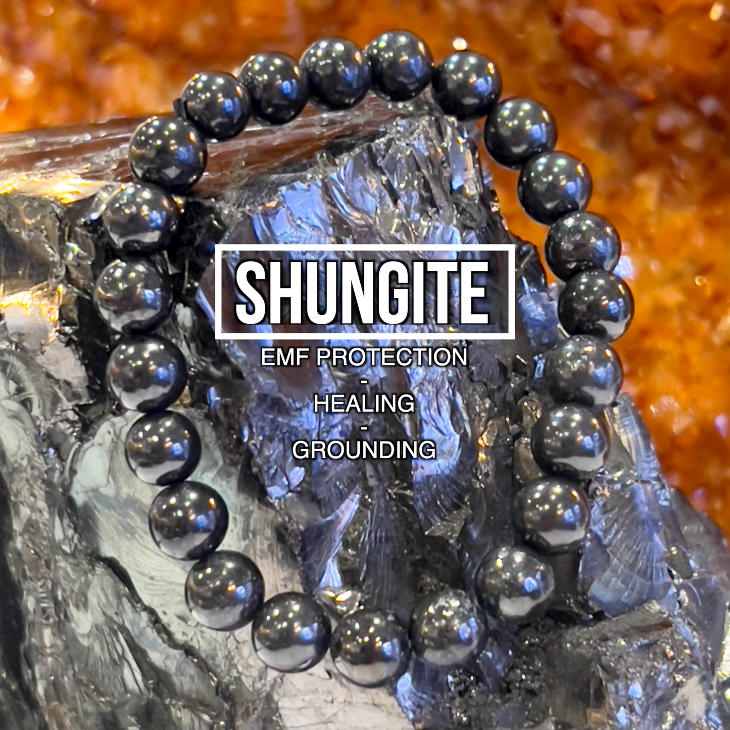 Shungite Bracelet 8mm