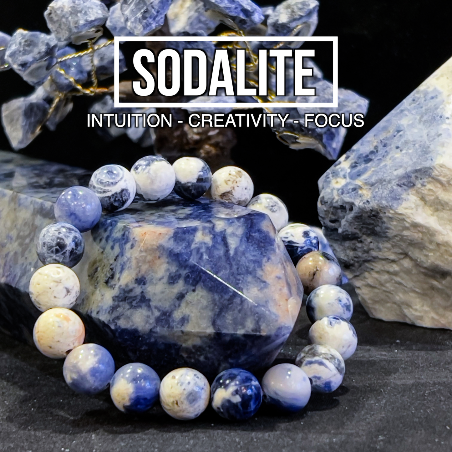 Sodalite Bracelet 8mm