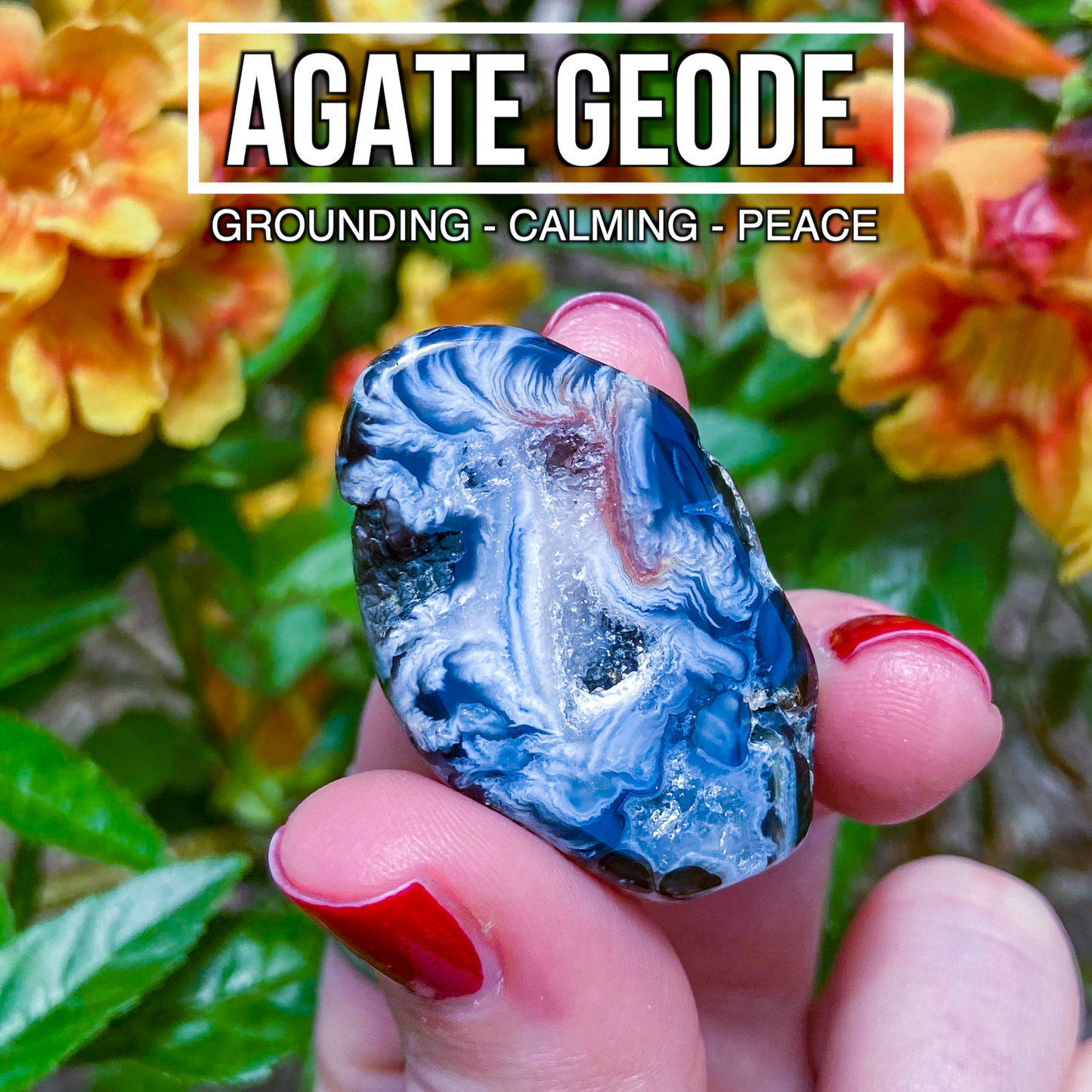 Agate Geode (Pack of 3)