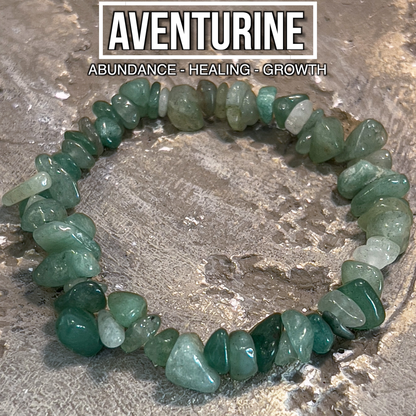 Aventurine Chip Bracelet