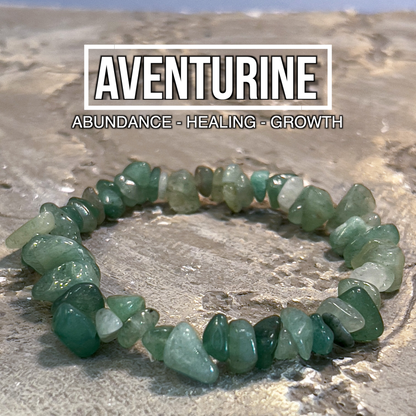 Aventurine Chip Bracelet