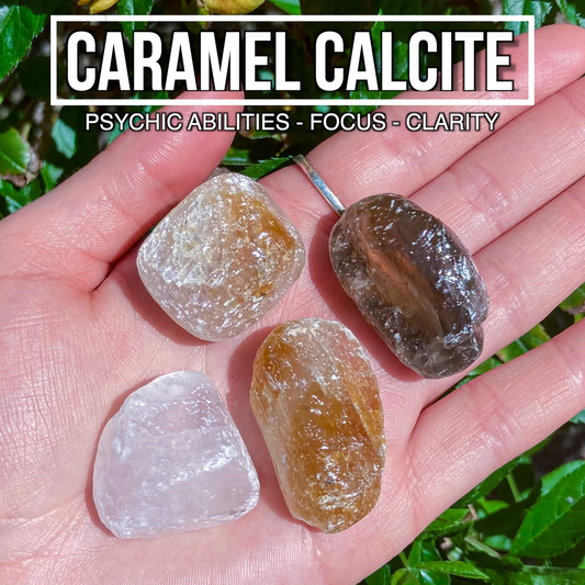 Caramel Calcite (Pack of 4)