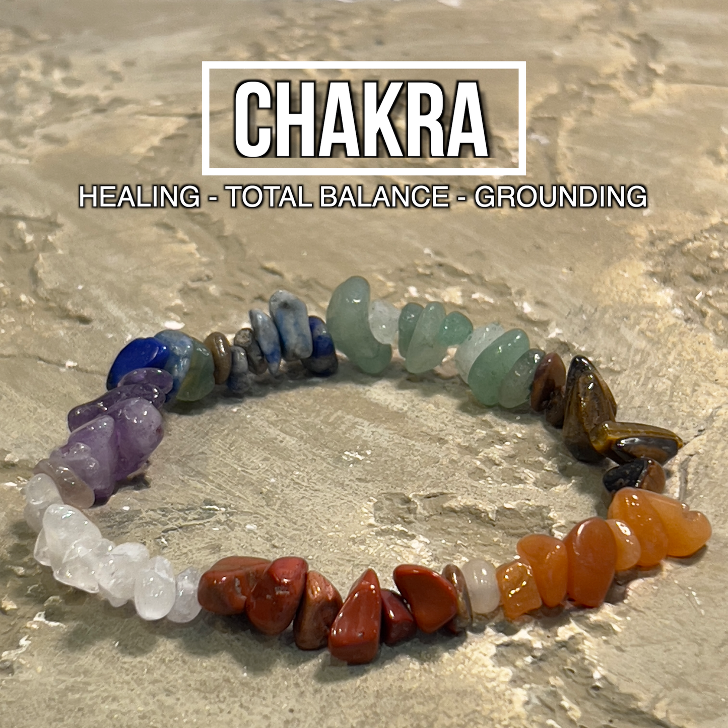 Chakra Chip Bracelet