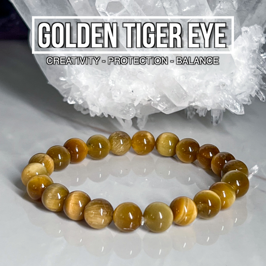 Golden Tiger Eye Bracelet 8mm