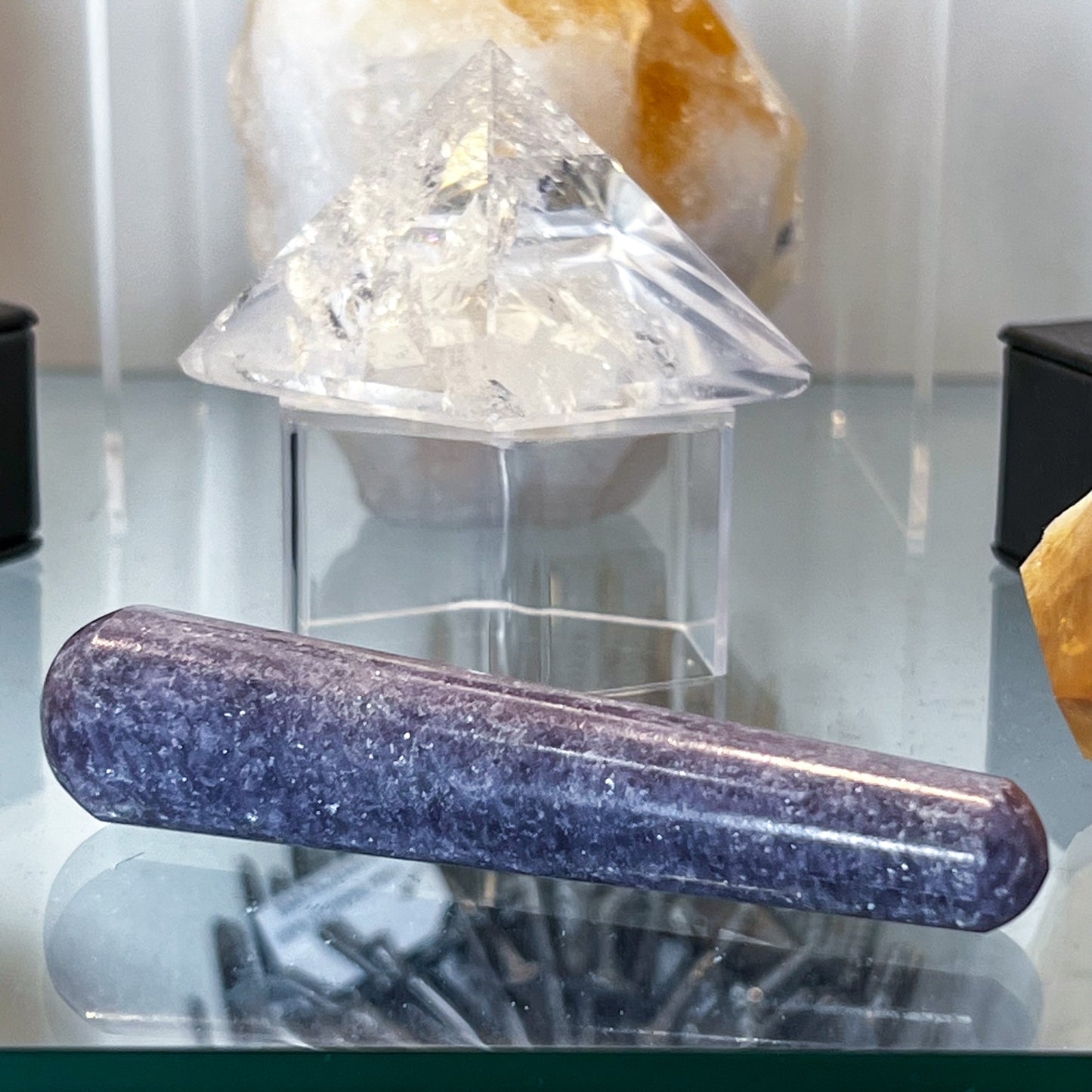 Lepidolite Massage Wand