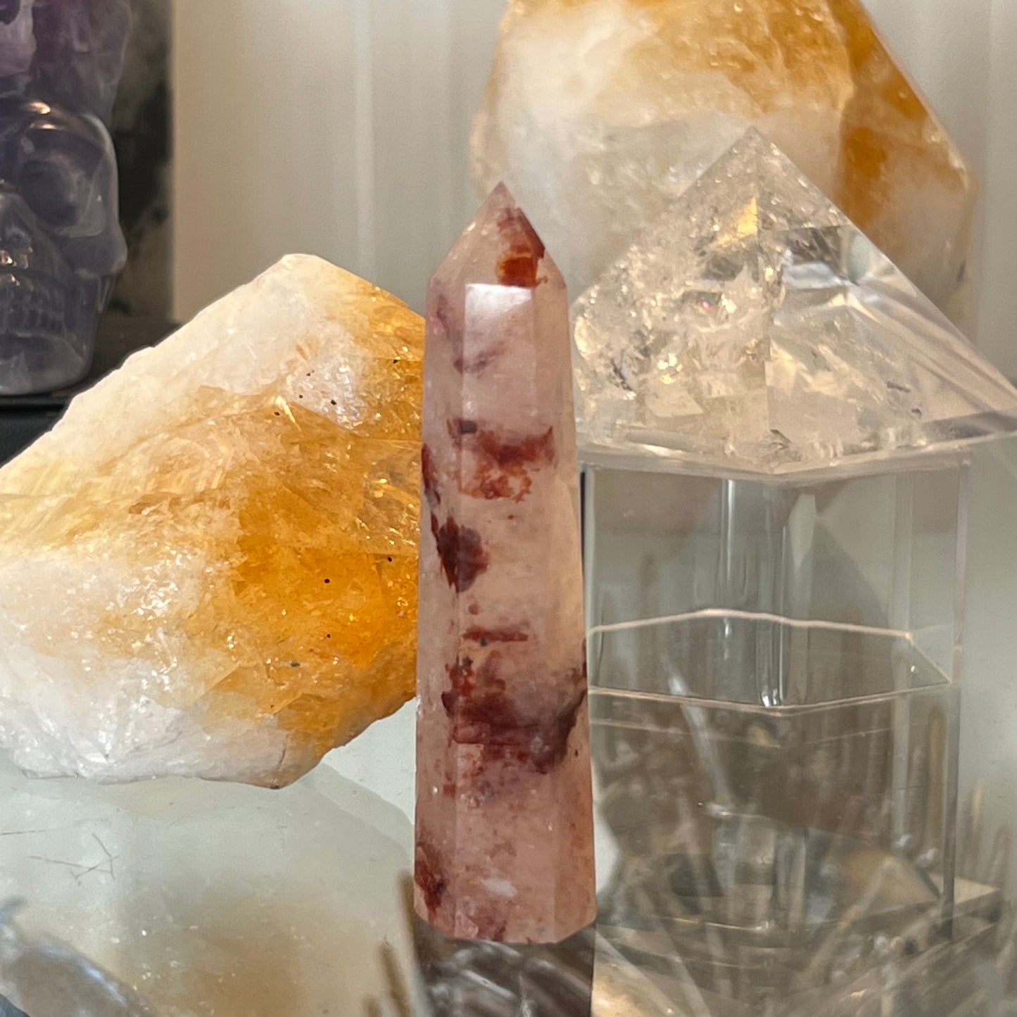 Strawberry Quartz Tower