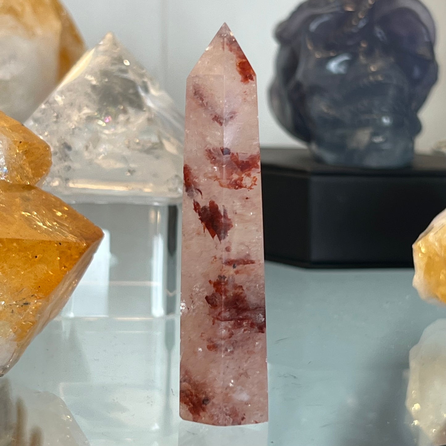 Strawberry Quartz Tower