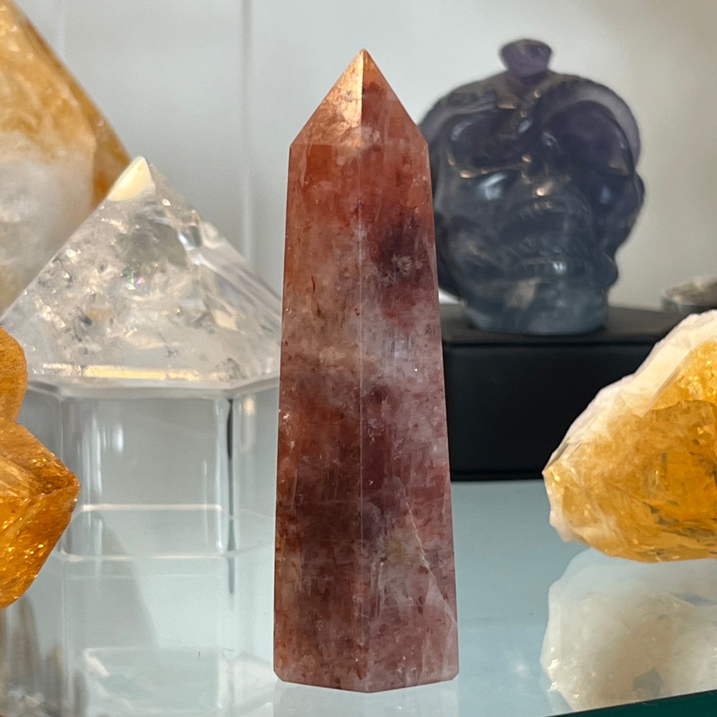 Strawberry Quartz Tower