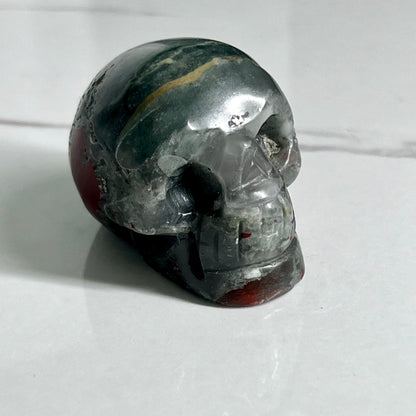Bloodstone Crystal Skull