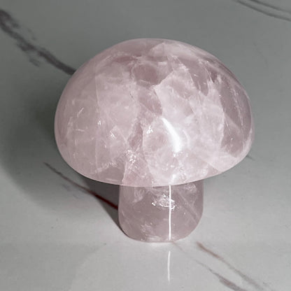 Rose Quartz Mushroom