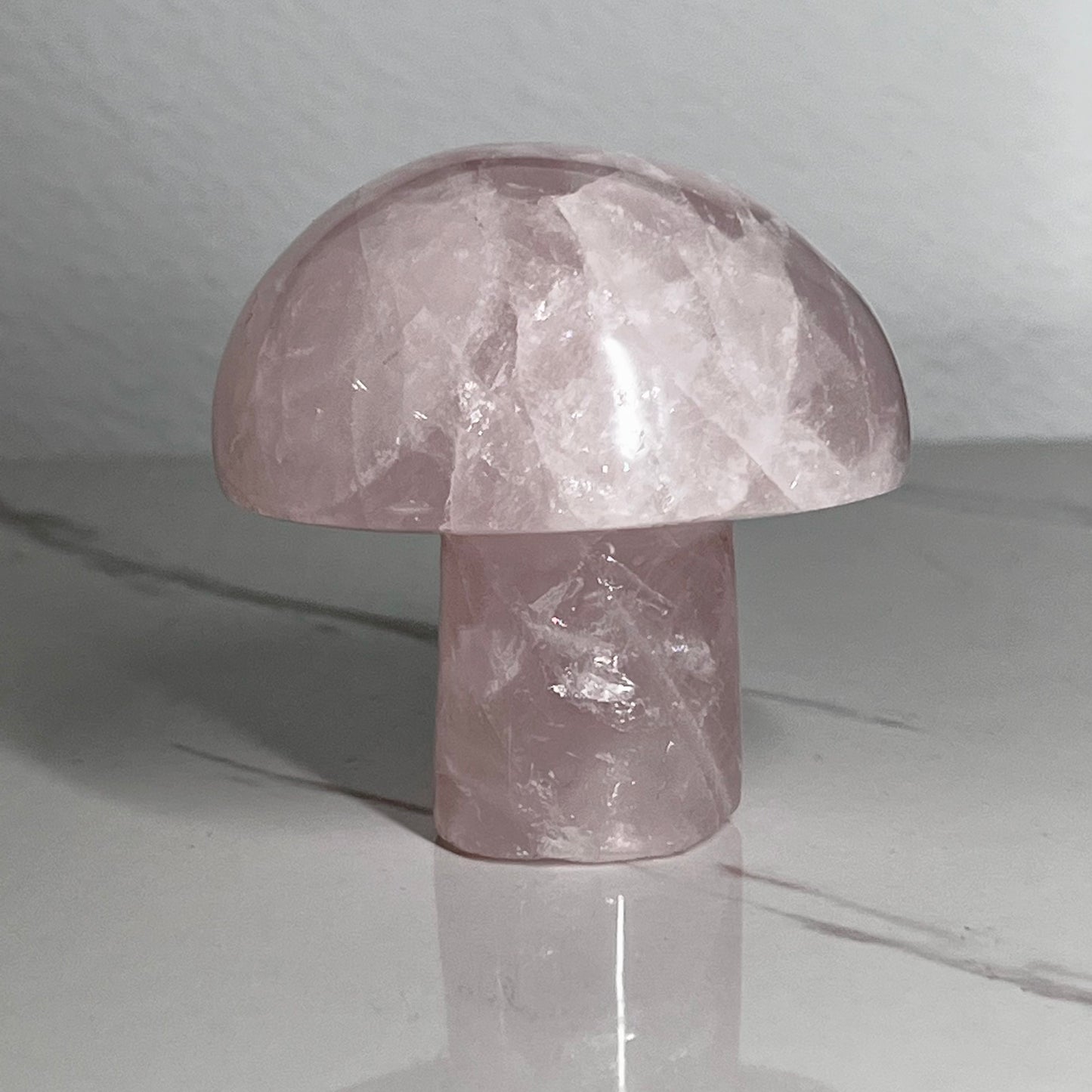 Rose Quartz Mushroom