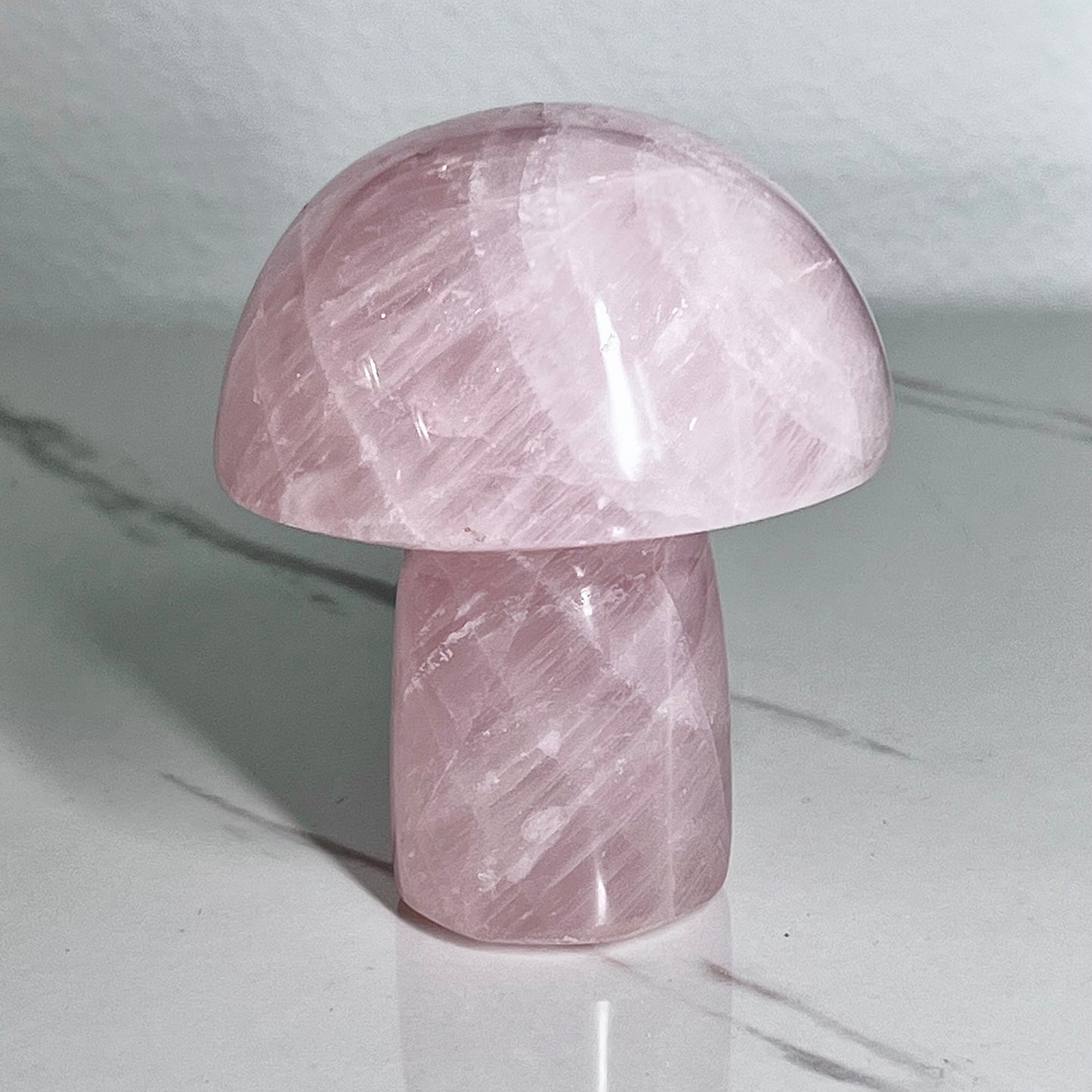 Rose Quartz Mushroom