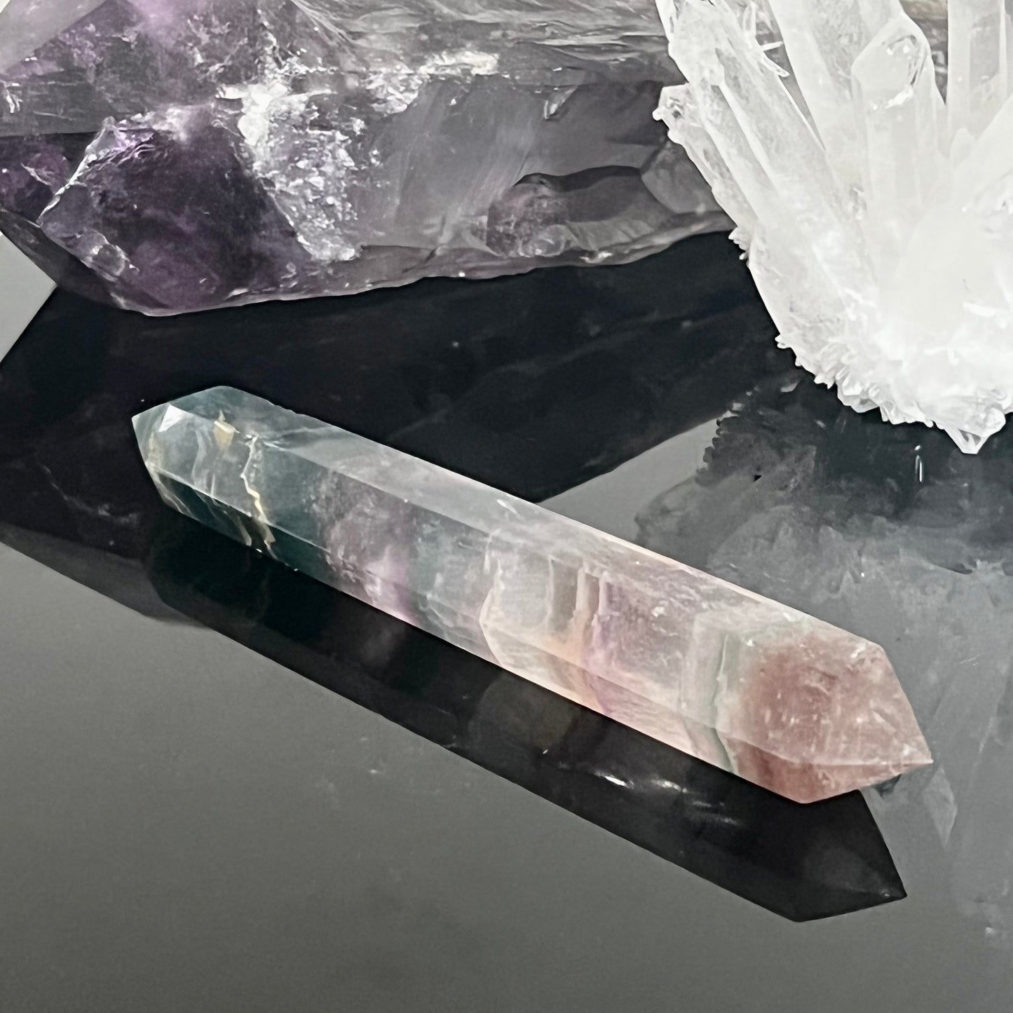 Fluorite Double Terminated Wand