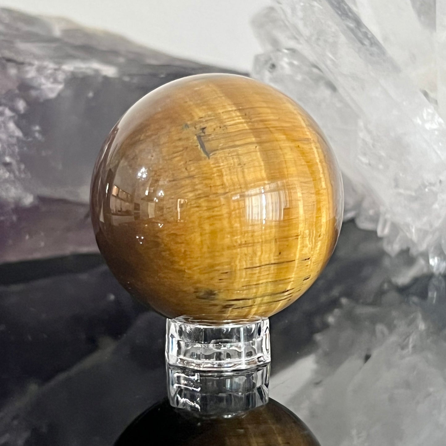 Tiger Eye Sphere