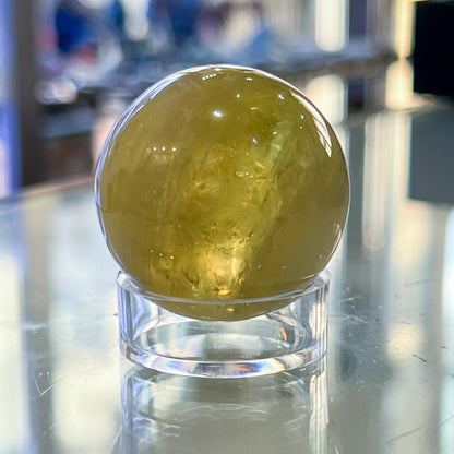 Natural Citrine Sphere