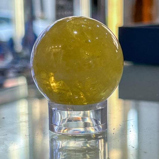 Natural Citrine Sphere