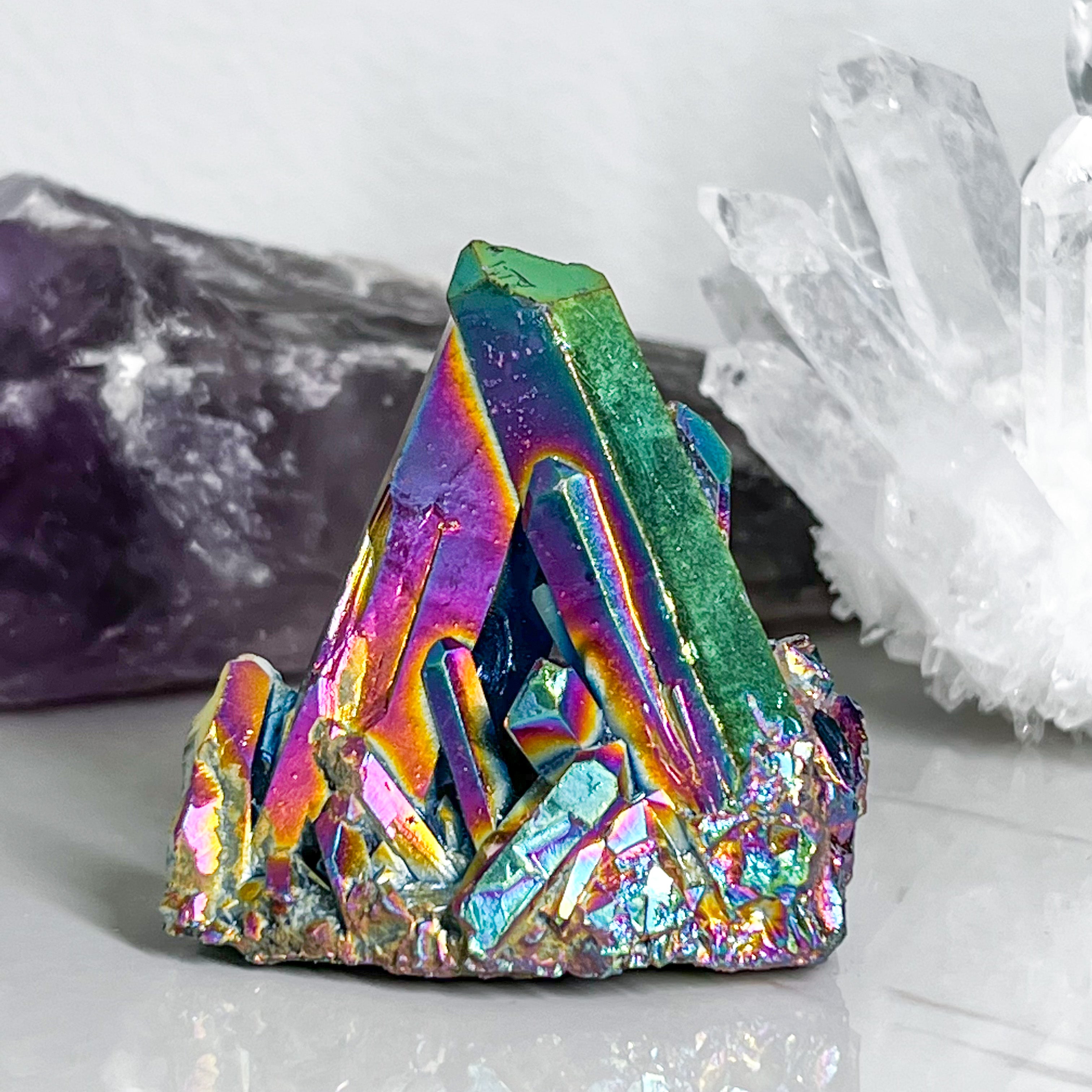 2024 XXL Titanium Quartz Cluster