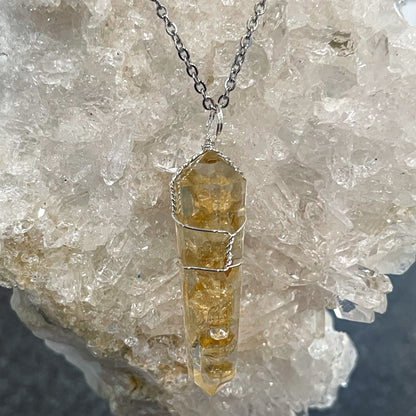 Citrine Orgone Necklace