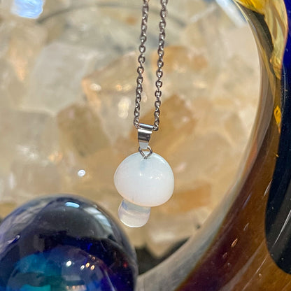 Opalite Mushroom Necklace