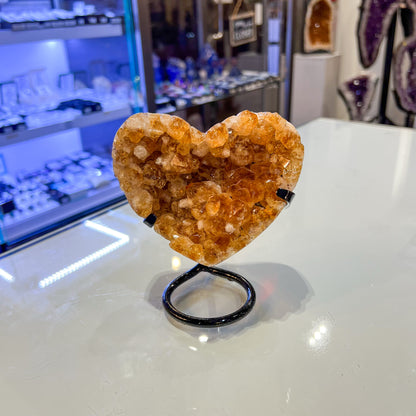 Citrine Heart