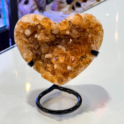 Citrine Heart