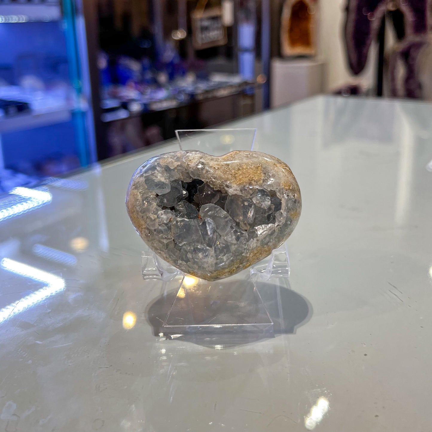 Celestite Heart