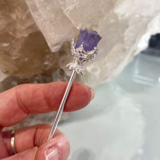 Fluorite Hair Pin