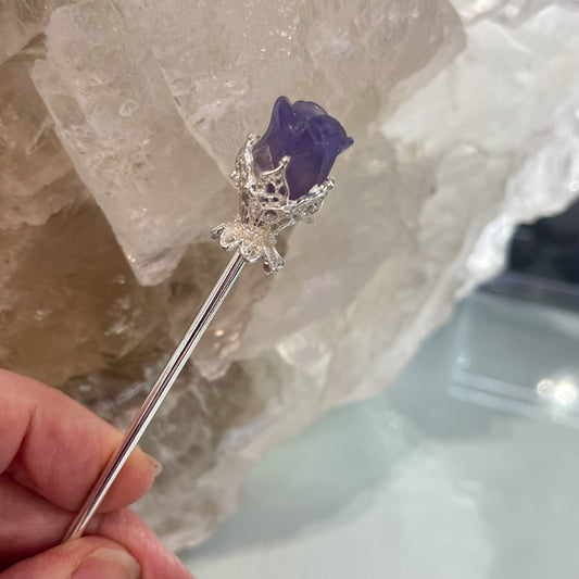 Fluorite Hair Pin