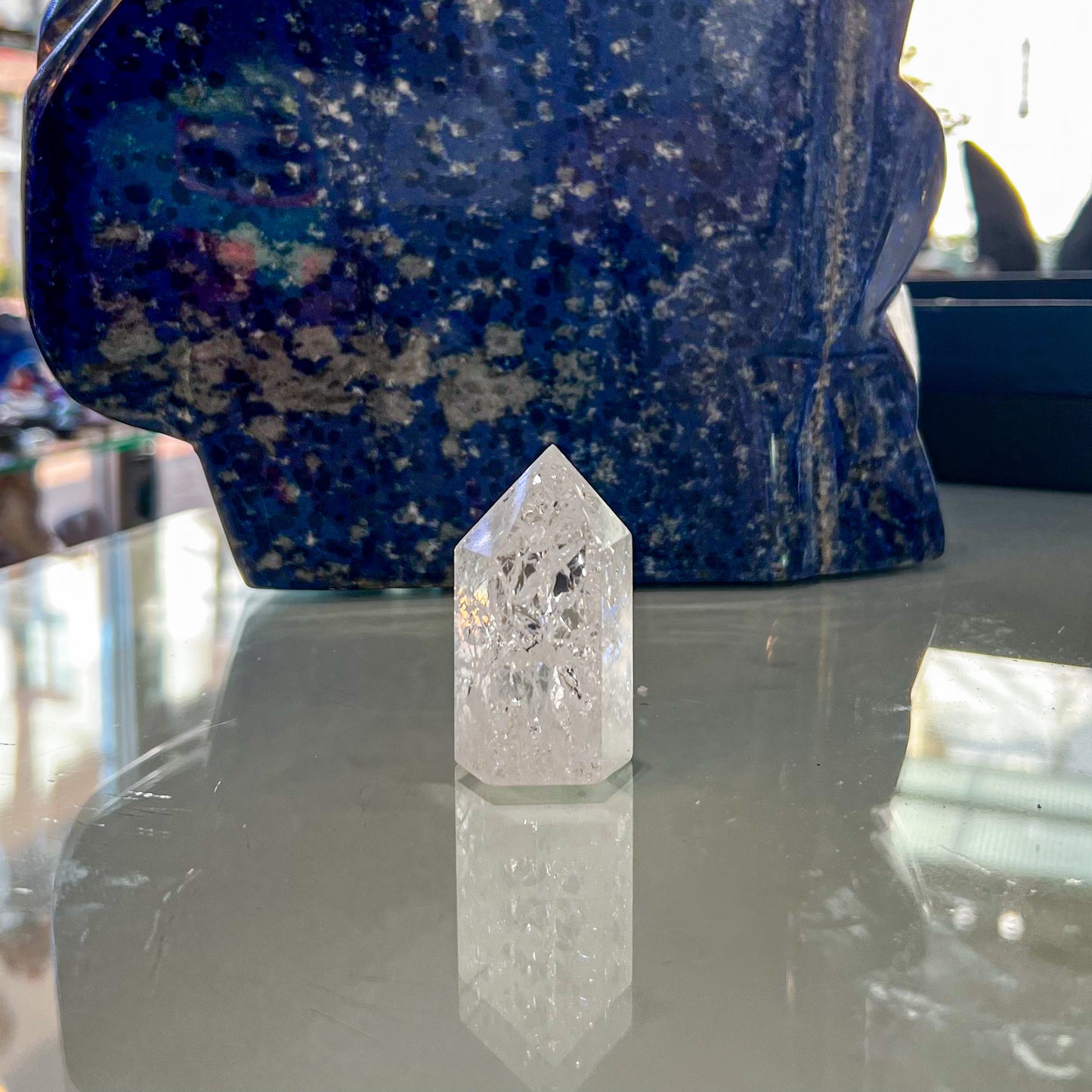 Crackle Quartz Point