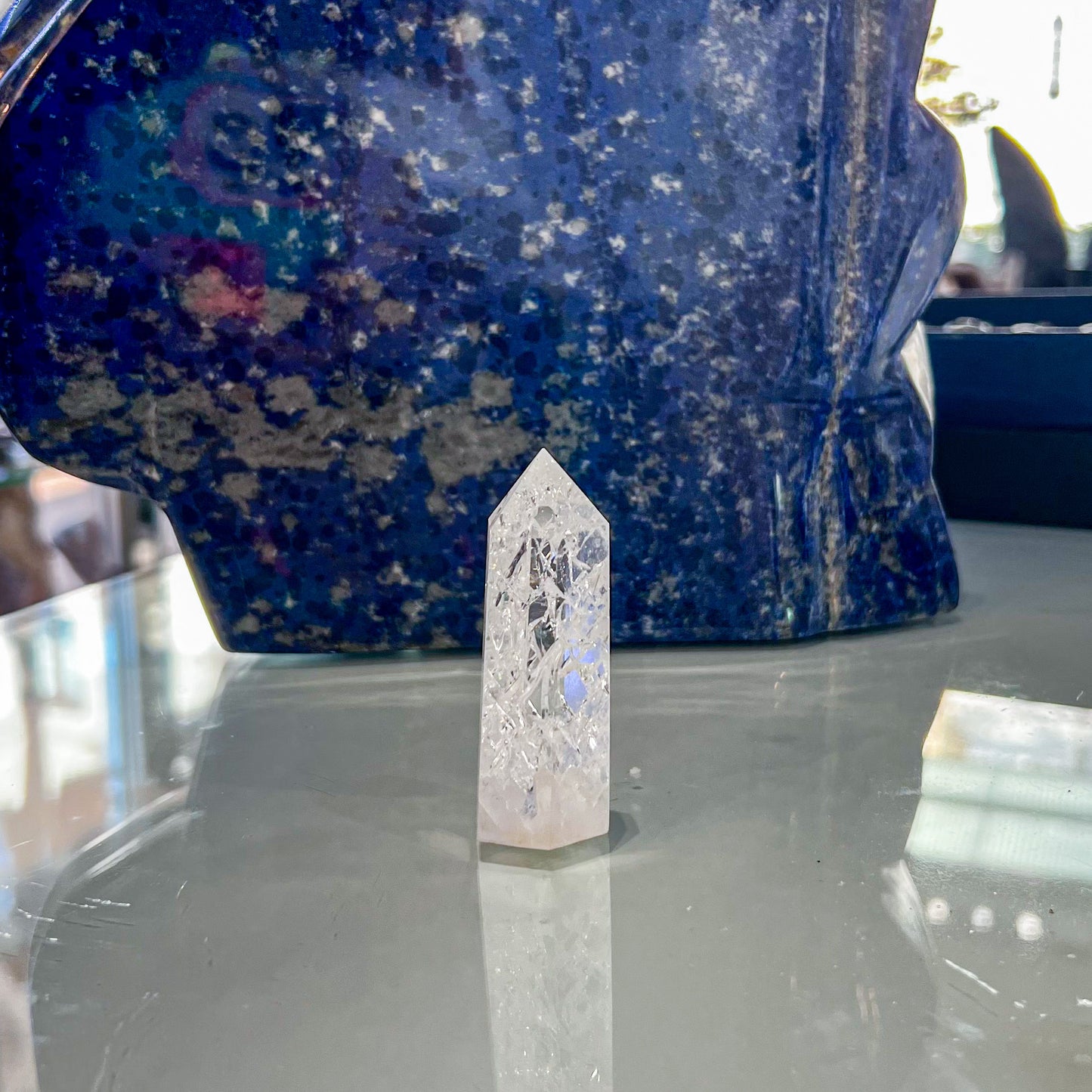 Crackle Quartz Point