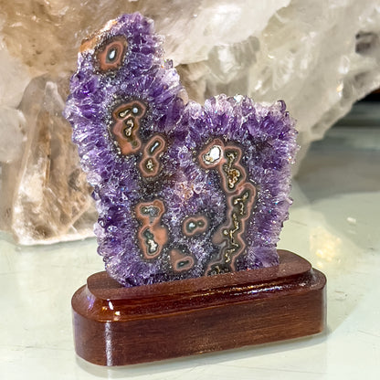 Amethyst Stalactite Slice