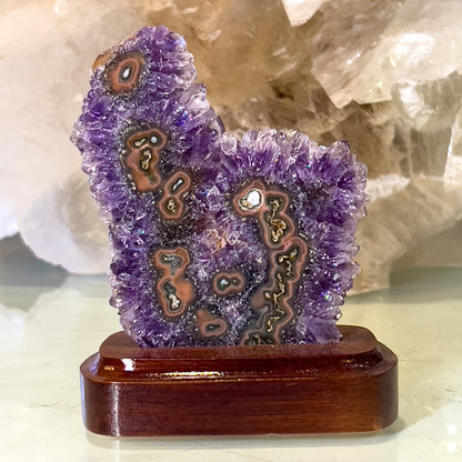 Amethyst Stalactite Slice